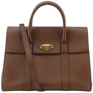 MULBERRY Bayswater Handbag 2WAYShoulder Brown leather Women